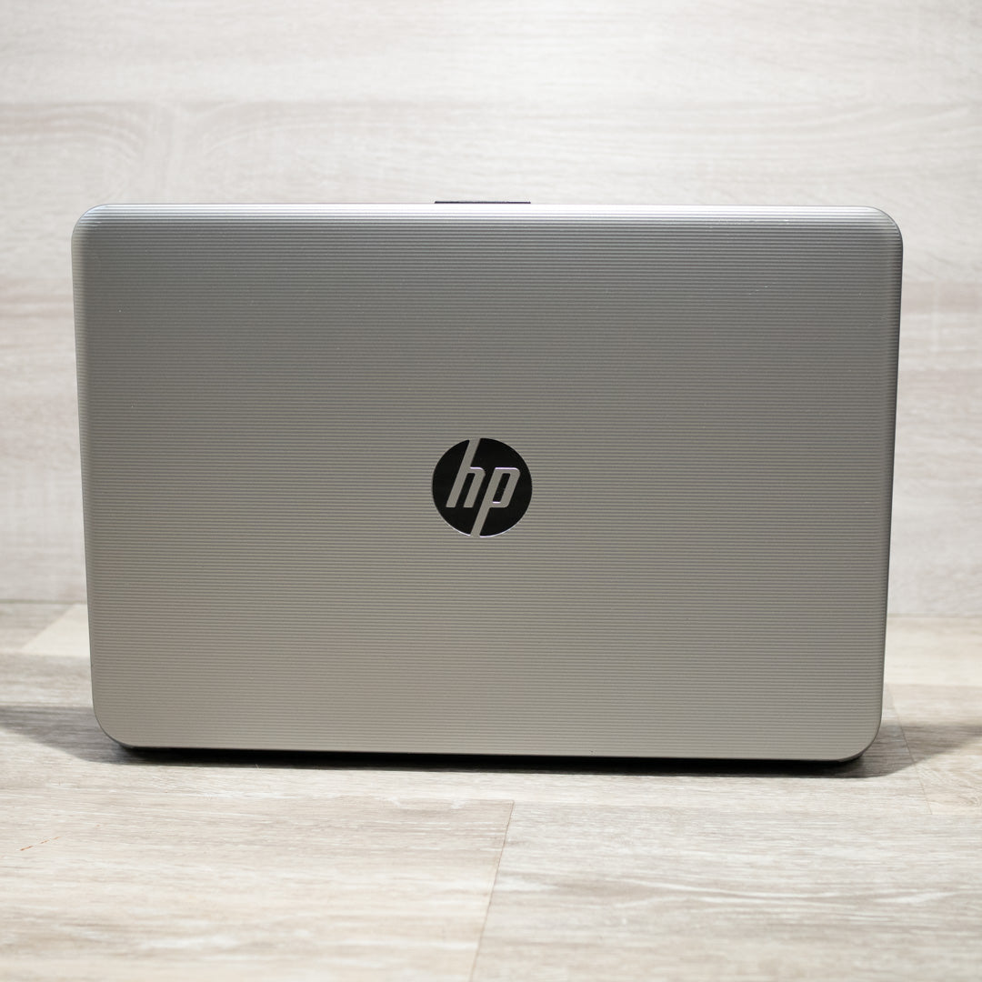 HP 14 – 14″ AMD A8 Quad Core, 8GB RAM, 120GB SSD, Windows 11 Home