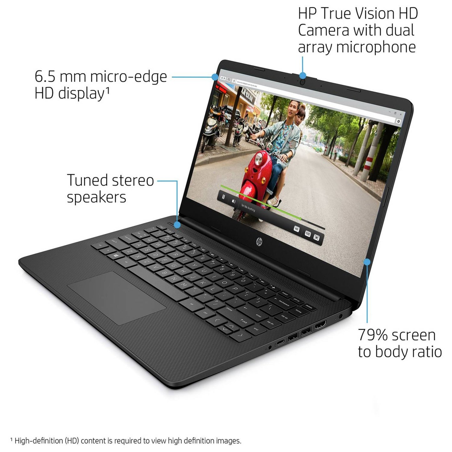 HP 14S - 14" Brand New Laptop