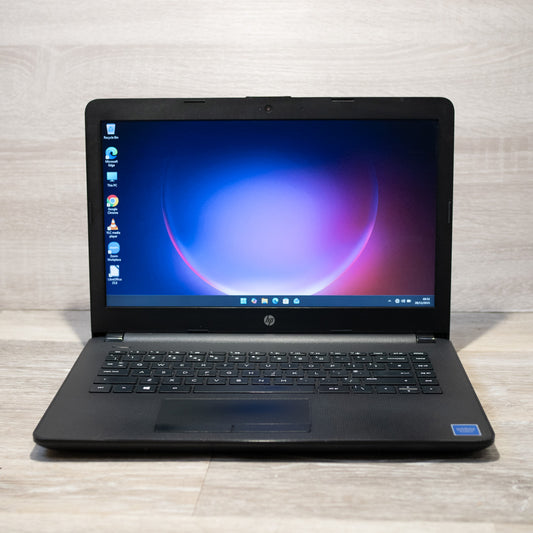 HP 14 – 14″ AMD A4 Dual Core, 8GB RAM, 256GB SSD, Windows 11 Home