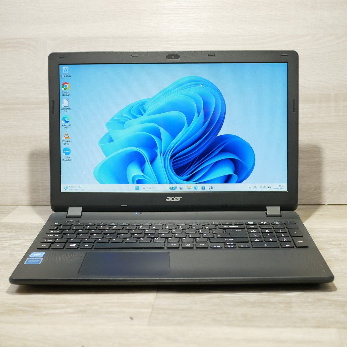 Acer Aspire ES1 – 15", Intel Celeron, 4GB RAM, 120GB SSD, Windows 11 Home